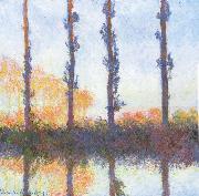 Claude Monet Les Peupliers Spain oil painting artist